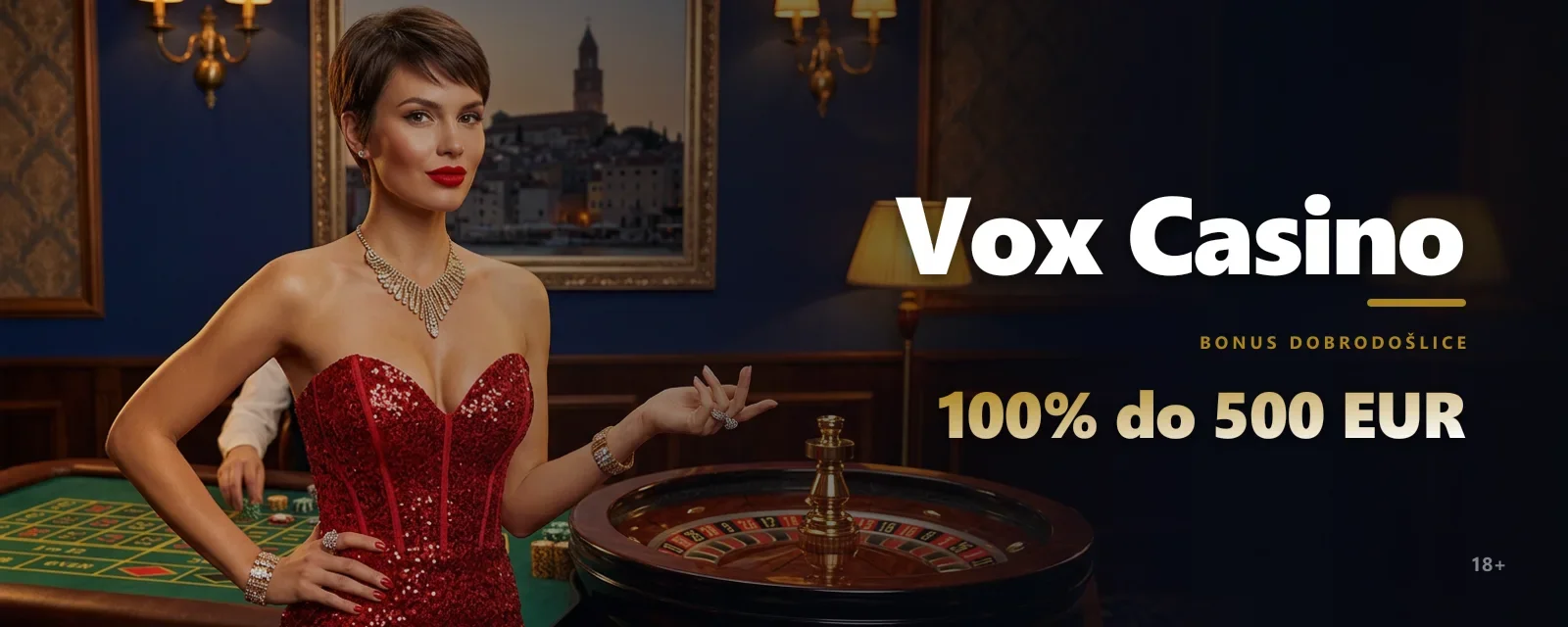 Glavno sučelje i ponuda igara na Vox Casino platformi